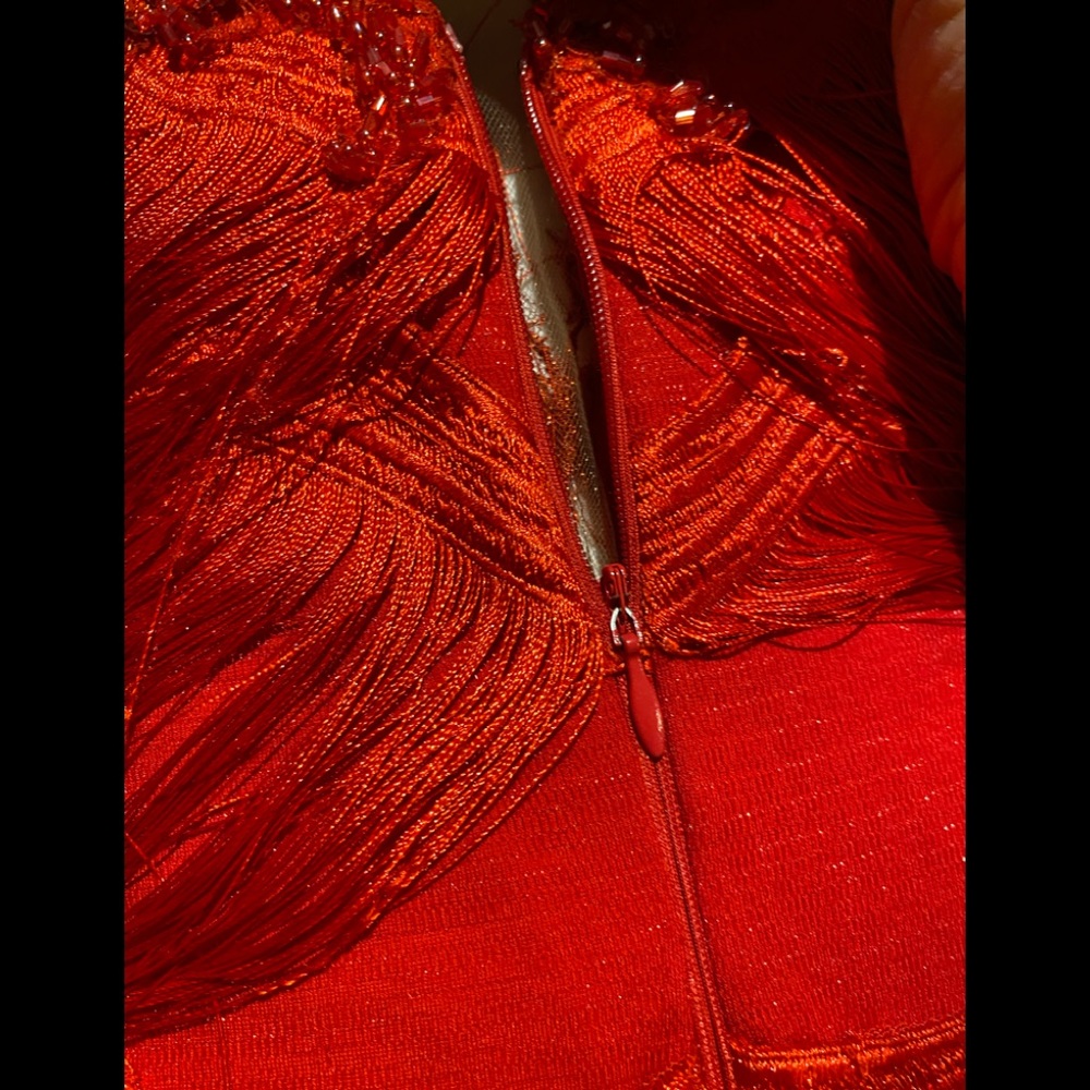 Teuta Matoshi Red Dress - Picture 14 of 16